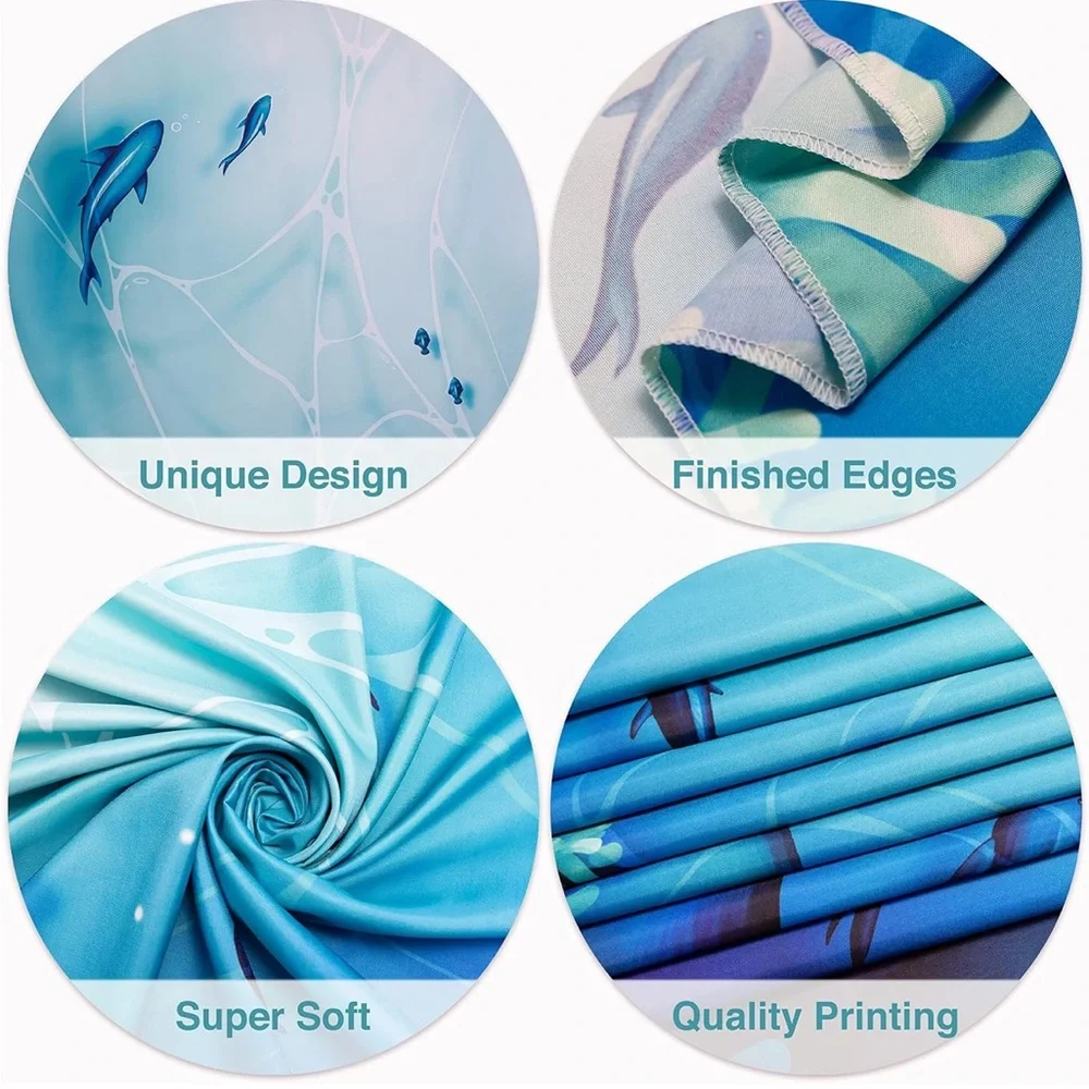 Ocean Blue Party Tablecloth Cheerland Under The Sea Party